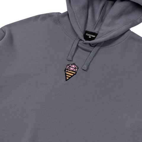 Dice Cream Crop Hoodie - CANTRIP BRAND