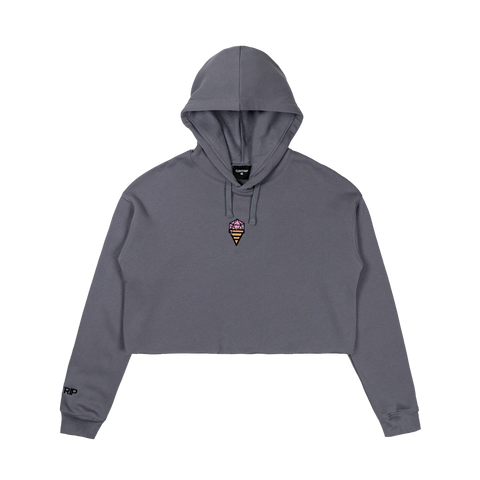 Dice Cream Crop Hoodie - CANTRIP BRAND
