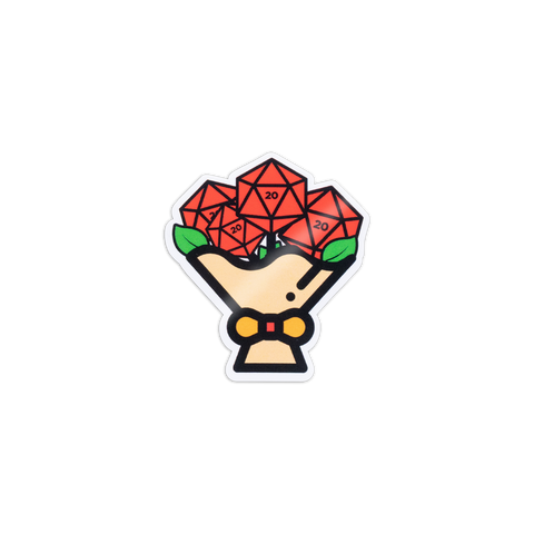 D20 Bouquet Sticker - CANTRIP BRAND