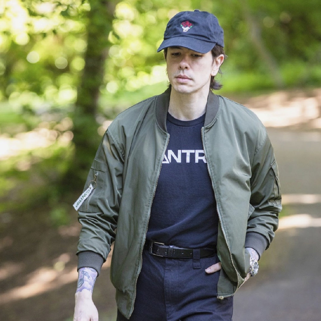 Limited Edition Polyhedral Spell Circle Bomber - Olive Green