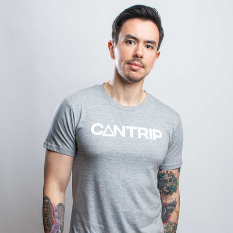 Everyday Magic Tee (Gray) - CANTRIP BRAND