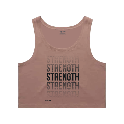 Strength Crop Tank - CANTRIP BRAND