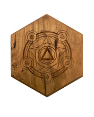 Collector’s Edition Polyhedral Spell Circle Dice Vault - CANTRIP BRAND