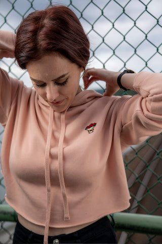 D20 Bouquet Crop Hoodie - CANTRIP BRAND