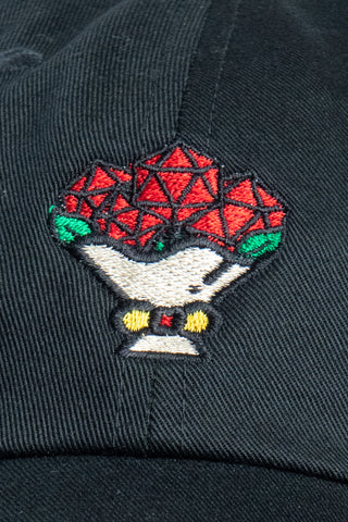 D20 Bouquet Cap (Black) - CANTRIP BRAND