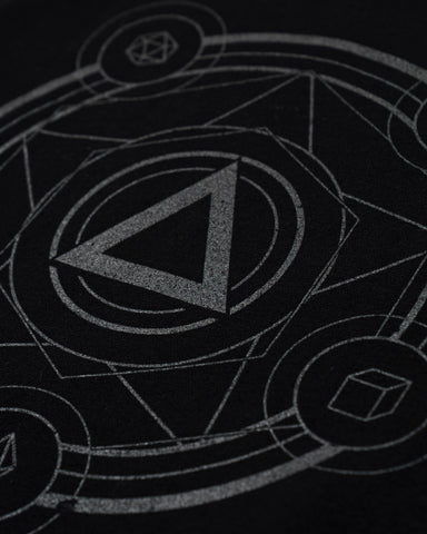 (Shadow) Polyhedral Spell Circle Crew Neck Sweatshirt 1.5 - CANTRIP BRAND