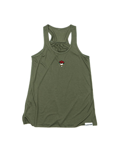 D20 Bouquet Racerback Tank 1.5 - CANTRIP BRAND