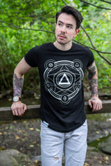 Polyhedral Spell Circle Tee - CANTRIP BRAND