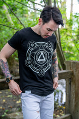 Polyhedral Spell Circle Tee - CANTRIP BRAND