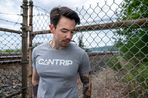 Everyday Magic Tee (Gray) - CANTRIP BRAND