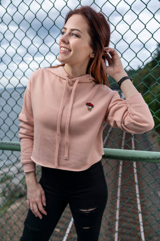 D20 Bouquet Crop Hoodie - CANTRIP BRAND