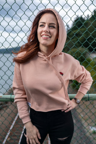 D20 Bouquet Crop Hoodie - CANTRIP BRAND