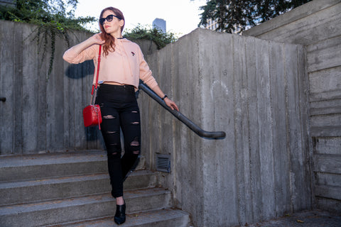 D20 Bouquet Crop Hoodie - CANTRIP BRAND